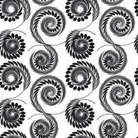 Abstract Psychedelic Art Background. Vector Illustration. Seamless Pattern