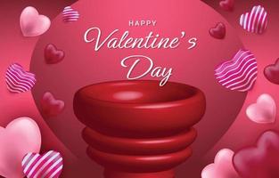 Lovely Happy Valentine's Day Background vector