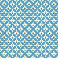 Paper Trendy Flat Flower Seamless Pattern Vector Illustration