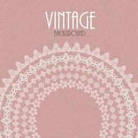 Monochromatic Ethnic Round Ornamental Vector Illustration