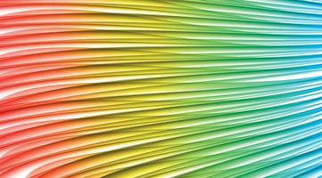 Abstract Colored Wave on  Background. Vector Illustration