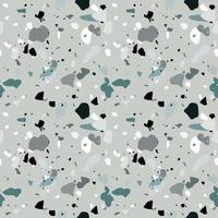 Naturalistic marble floor, with the addition of granite, quartz, glass, calcite, dolomite. Seamless pattern. Vector Illustration