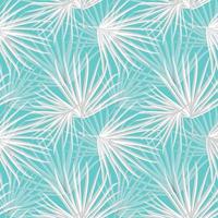 Palm Leaf Vector Seamless Pattern Background Illustration