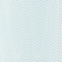 Abstract Blue Wave Set on Transparent Background. Vector Illustration.