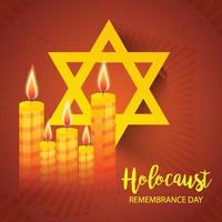 Vector Illustration of International holocaust remembrance day