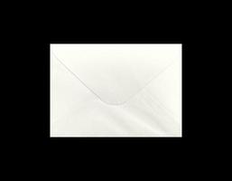 blank envelope for mockup design photo