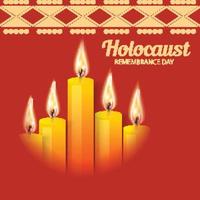 Vector Illustration of International holocaust remembrance day