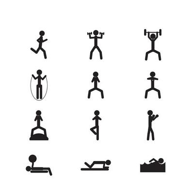 Exercise Icon Stock Illustrations – 231,487 Exercise Icon Stock