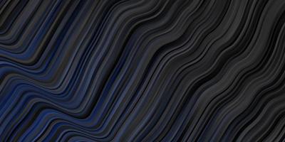 Dark BLUE vector backdrop with bent lines.