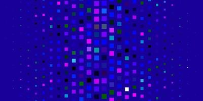 Light Multicolor vector template in rectangles.