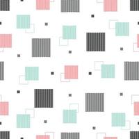 Seamless abstract geometric pattern Overlapping square background Modern design concept For textiles, fashion, publications, wallpapers Vector illustration