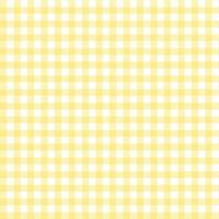 Seamless tartan pattern Vector repeating plaid pattern with yellow and white Designs used for publications, gift wrap, textiles, fabrics, checkered backgrounds for tablecloths