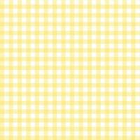 Seamless tartan pattern Vector repeating plaid pattern with yellow and white Designs used for publications, gift wrap, textiles, fabrics, checkered backgrounds for tablecloths