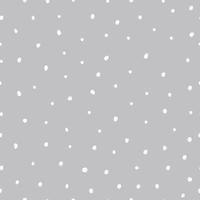 Seamless vector pattern Hand drawn polka dots on the gray background
