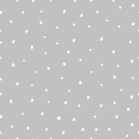 Seamless vector pattern Hand drawn polka dots on the gray background