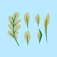 flower and leaf icon vector illustration for pattern