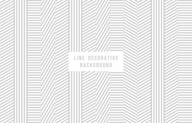 Abstract retro line pattern template artwork style of minimal decorative template. Element design of 80s simple background. illustration vector