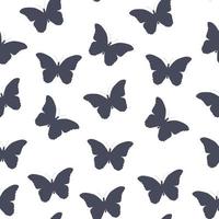 Butterfly Seamless Simple Pattern Background vector