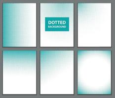 Abstract Dotted Background Vector Illustration