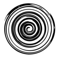 hipnótica fascinante ilustración abstracta image.vector. vector