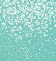 Snow on sky background Abstract Christmas and New Year. Vector Illustration.