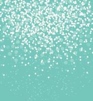 Snow on sky background Abstract Christmas and New Year. Vector Illustration.