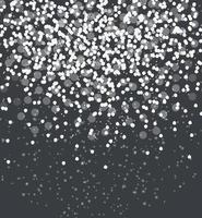 Snow on gray background Abstract Christmas and New Year. Vector Illustration.