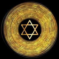 Happy Hanukkah, Jewish Holiday Background. Vector Illustration. Hanukkah is the name of the Jewish holiday.