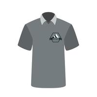 camiseta de turista con una imagen de camping. ilustración vectorial. vector