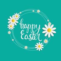 Happy Easter Spring Holiday Background Illustration vector