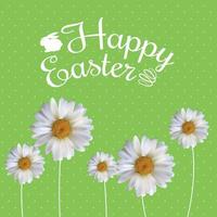 Happy Easter Spring Holiday Background Illustration vector