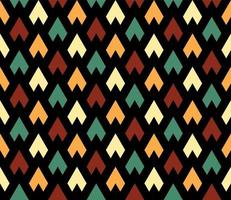 Seamless Pattern. Abstract Psychedelic Art Background. Vector Illustration.