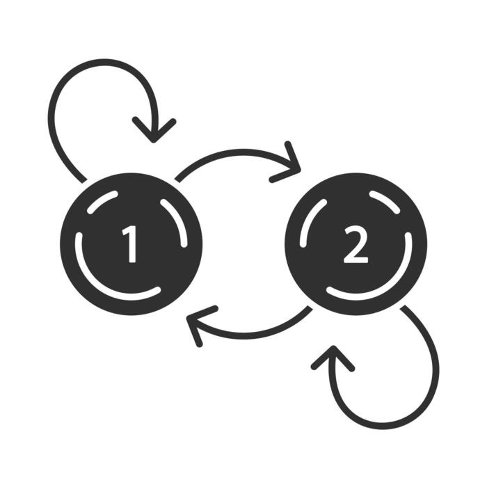 2 Step Process Vector Art, Icons, and Graphics for Free Download