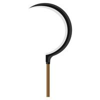 tool sickle cartoon vector object