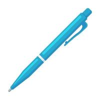 blue ball pen vector