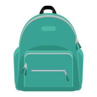 backpack cartoon vector object