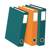 office document file folders vector