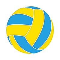 volleyball cartoon vector object