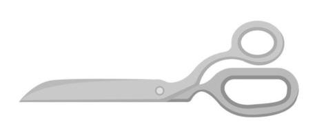 iron scissors cartoon vector object