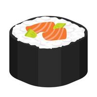 Japanese cuisine sushi vector