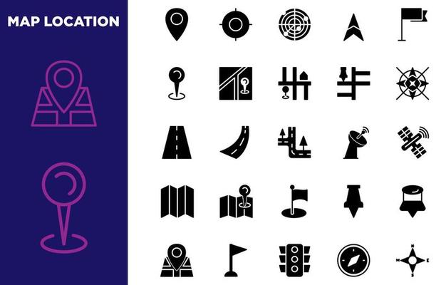 Map Icon Vector Art, Icons, and Graphics for Free Download