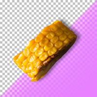 Piles of corn isolated on transparent background. PSD photo