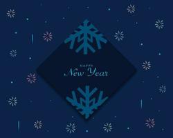 Happy New Year Greeting Card vector