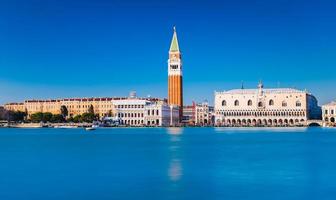 Venice skyline, Italy - View of San Marco Square. Cityscape of the most popular city in northern Italy. photo