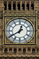 Close up of Big Ben in London photo