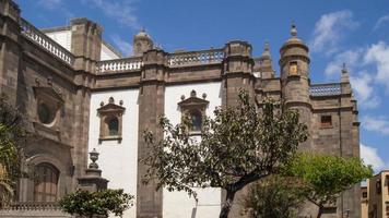 Santa Ana Cathedral in Las Palmas city, canray islands photo