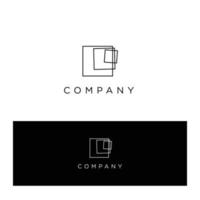 Minimalist and modern logo designs are suitable for architects and construction 1 vector