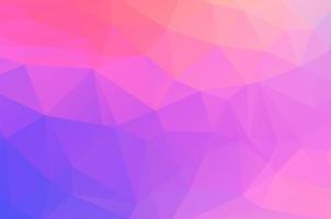 Abstract multicolor low poly crystal background. Polygon design pattern. Low poly vector illustration, low polygon background.