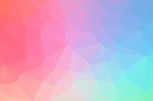 Abstract multicolor low poly crystal background. Polygon design pattern. Low poly vector illustration, low polygon background.