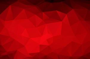 Red Low poly crystal background. Polygon design pattern. environment green Low poly vector illustration, low polygon background.